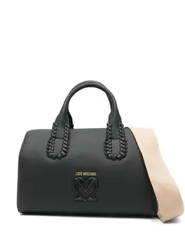 Love Moschino: Чёрная сумка-шоппер 