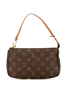 Louis Vuitton Pre-Owned: Коричневая сумка 