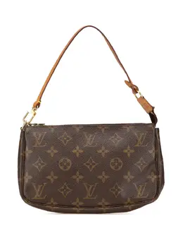 Louis Vuitton Pre-Owned: Коричневая сумка 