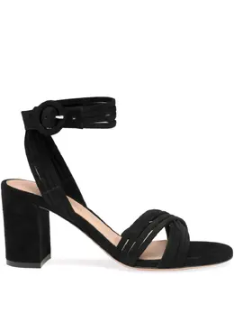 Gianvito Rossi: Чёрные сандалии 