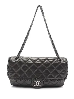 CHANEL Pre-Owned: Чёрная сумка 