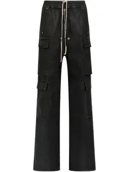 Rick Owens DRKSHDW: Чёрные джинсы  Jumbo