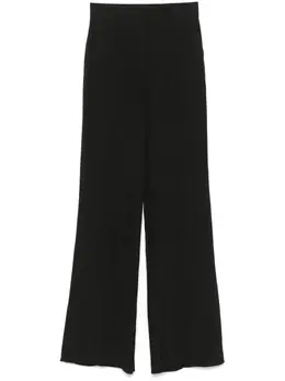 Sportmax: Чёрные брюки 