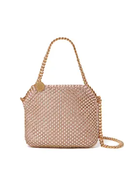 Stella McCartney: Розовая сумка-шоппер  Falabella