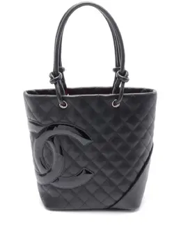 CHANEL Pre-Owned: Чёрная сумка 