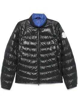 Moncler: Голубая куртка 