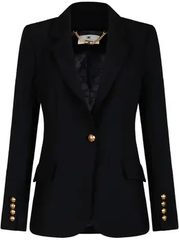 Elisabetta Franchi: Чёрный жакет 