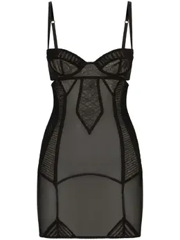 Dolce & Gabbana: Платье с корсетом 