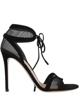 Gianvito Rossi: Чёрные сандалии 