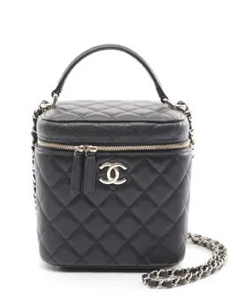 CHANEL Pre-Owned: Чёрная сумка 