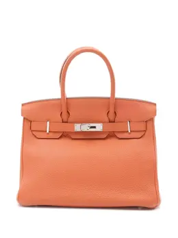 Hermès Pre-Owned: Оранжевая сумка 