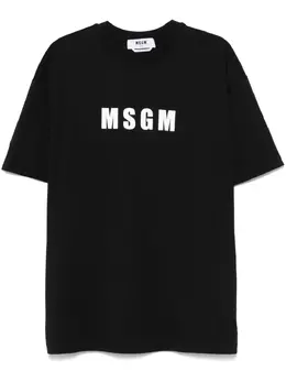 MSGM: Футболка с принтом 