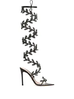 Gianvito Rossi: Чёрные сандалии 