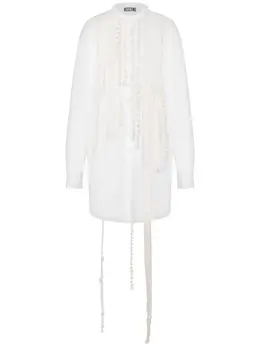 Moschino: Белое платье 