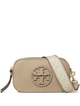 Tory Burch: Бежевая сумка  Miller