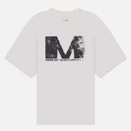 Maison Margiela MM6: Белая футболка 