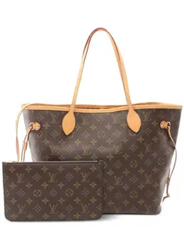 Louis Vuitton Pre-Owned: Коричневая сумка-шоппер 