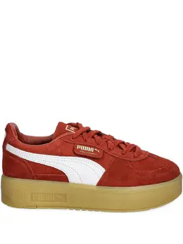 PUMA: Тёмные кроссовки 