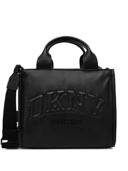 DKNY: Чёрная сумка-шоппер 