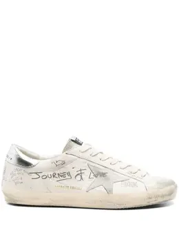 Golden Goose: Светлые кроссовки  Super Star