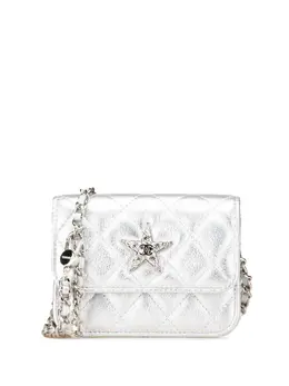 CHANEL Pre-Owned: Серебристая сумка 