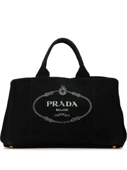 Prada Pre-Owned: Чёрная сумка 