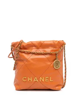 CHANEL Pre-Owned: Блестящая сумка 