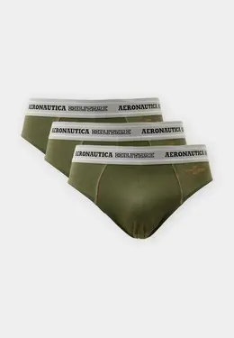 Aeronautica Militare: Трусы цвета хаки 