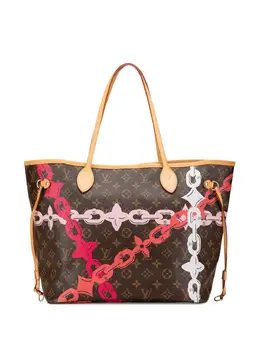 Louis Vuitton Pre-Owned: Коричневая сумка-шоппер 