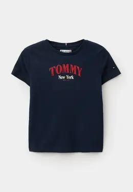 Tommy Hilfiger: Синяя футболка 