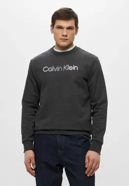 Calvin Klein: Серый свитшот 