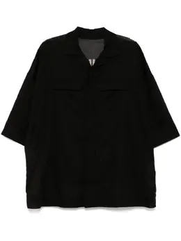 Rick Owens: Чёрная рубашка  Tommy