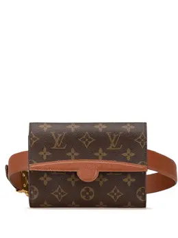 Louis Vuitton Pre-Owned: Коричневая сумка 