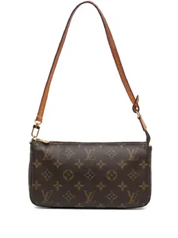 Louis Vuitton Pre-Owned: Коричневая сумка 