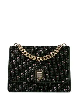 Christian Dior Pre-Owned: Зелёная сумка 