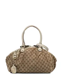 Gucci Pre-Owned: Коричневая сумка 