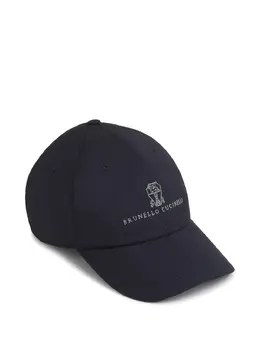 Brunello Cucinelli: Синяя кепка 