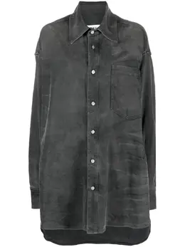 MM6 Maison Margiela: Джинсовая рубашка 