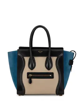 Céline Pre-Owned: Коричневая сумка-шоппер 