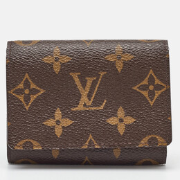 Louis Vuitton: Коричневый кошелёк 