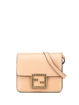 Fendi Pre-Owned: Коричневая сумка через плечо 