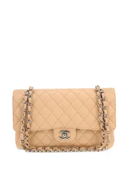 CHANEL Pre-Owned: Бежевая сумка 