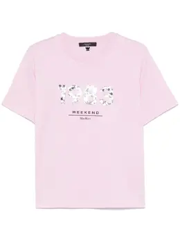 Weekend Max Mara: Розовая футболка 