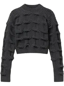 Stella McCartney: Трикотажный свитер  Falabella