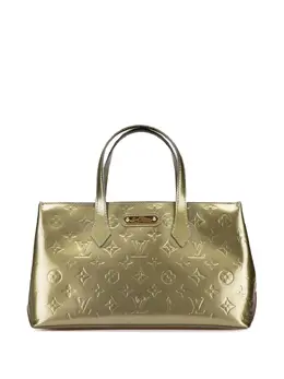 Louis Vuitton Pre-Owned: Зелёная сумка 