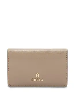 Furla: Бежевый кошелёк 