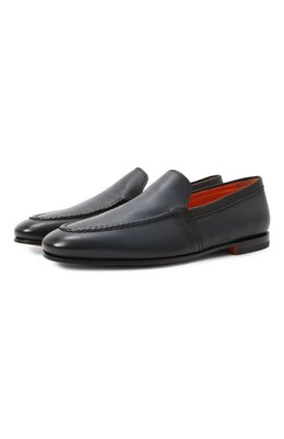 Santoni: Оранжевые туфли 