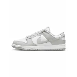 NIKE: Белые кеды  Dunk Low Retro