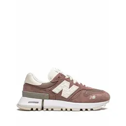 New Balance: Коричневые кроссовки  1300