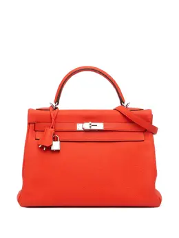 Hermès Pre-Owned: Оранжевая сумка 